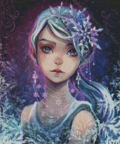 Anime Frost Princess Diamond Painting