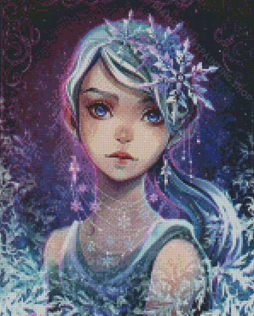 Anime Frost Princess Diamond Painting