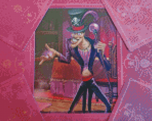 Disney Dr Facilier Evil Witch Diamond Painting