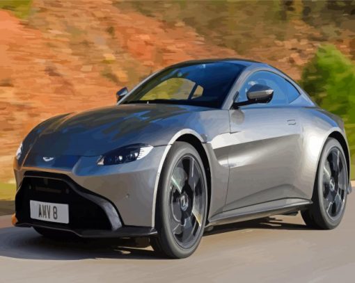 Grey Vantage Diamond Painting