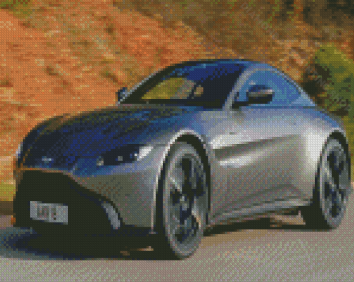 Grey Vantage Diamond Painting