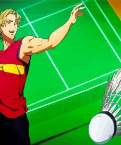 Anime Badminton Player Diamond Painting