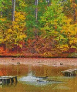 Arkansas Lake Catherine Diamond Painting