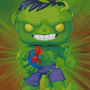 Baby Hulk Cartoon Diamond Painting