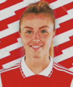 Leah Williamson English Football Player Diamond Painting