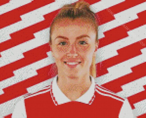 Leah Williamson English Football Player Diamond Painting