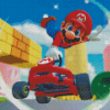 Mario Kart Diamond Painting