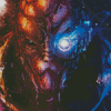 Mass Effect Garrus Vakarian Art Diamond Painting