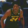 Missouri Tigers Basketball Player Diamond Painting