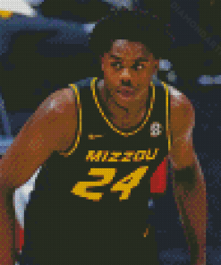 Missouri Tigers Basketball Player Diamond Painting