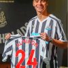 Newcastle United Player Miguel Almiron Diamond Painting