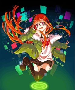 Persona 5 Futaba Game Character Diamond Painting