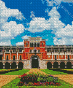 Rice University Building Diamond Painting