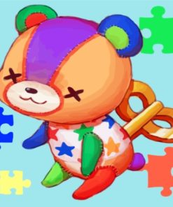 Video Game Animal Crossing Stitches Diamond Painting