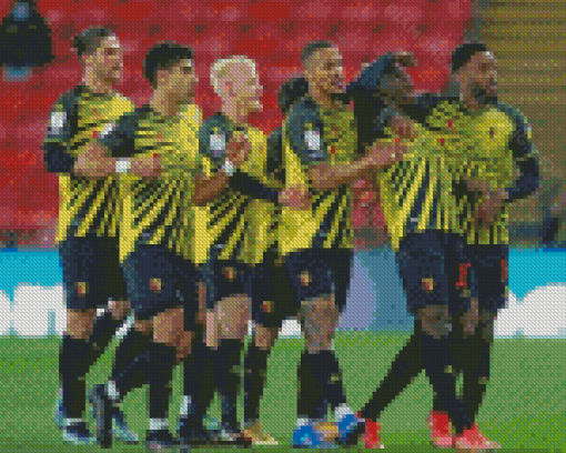 Watford FC Players Diamond Painting