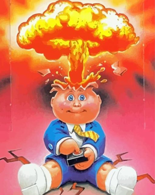 Aesthetic Garbage Pail Kids Diamond Painting