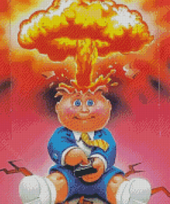 Aesthetic Garbage Pail Kids Diamond Painting