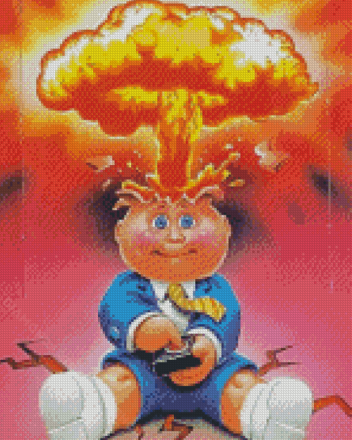 Aesthetic Garbage Pail Kids Diamond Painting