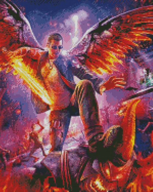 Saints Row Action Adventure Game Diamond Painting