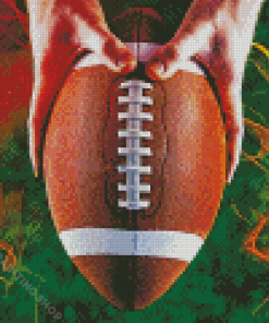 Cool American Football Abstract Diamond Painting