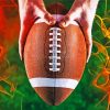 Cool American Football Abstract Diamond Painting