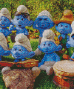 Cool Smurfs Diamond Painting