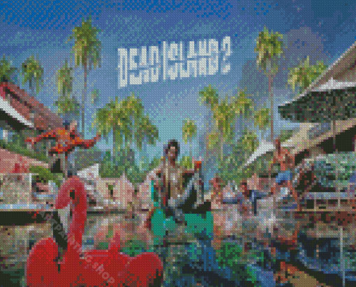 Dead Island Video Game Diamond Painting