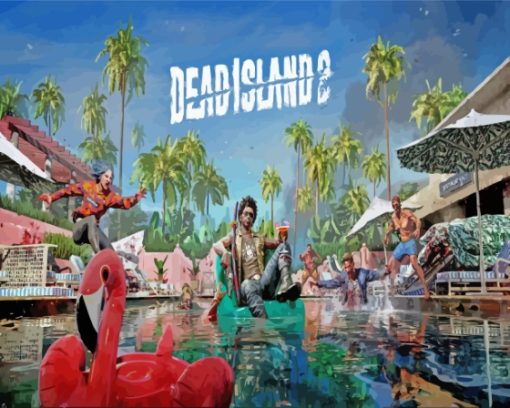 Dead Island Video Game Diamond Painting