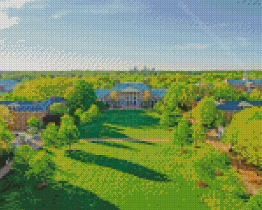 Wake Forest University View Diamond Painting