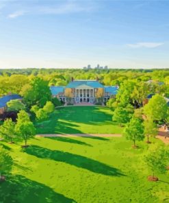 Wake Forest University View Diamond Painting