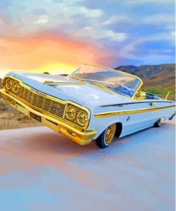 64 Impala Classic Car Diamond Painting