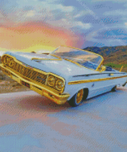 64 Impala Classic Car Diamond Painting