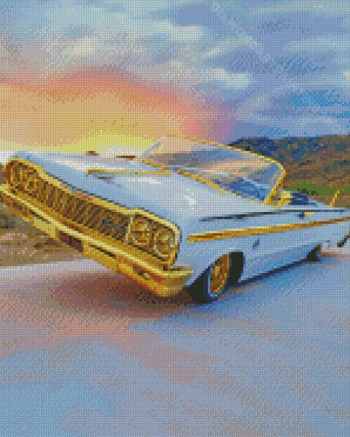 64 Impala Classic Car Diamond Painting