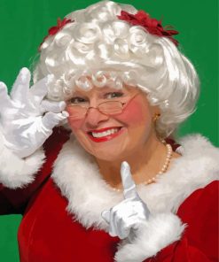 Aesthetic Mrs Claus Diamond Painting