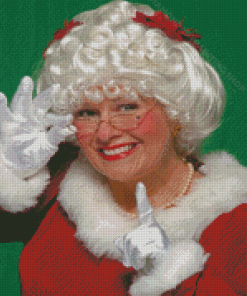 Aesthetic Mrs Claus Diamond Painting