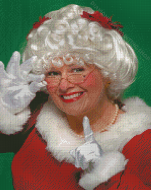 Aesthetic Mrs Claus Diamond Painting