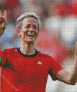 American Famale Soocer Player Megan Rapinoe Diamond Painting