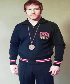 American Wrestler Dan Gable Diamond Painting