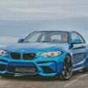 BMW Blue Metallic Car Diamond Painting