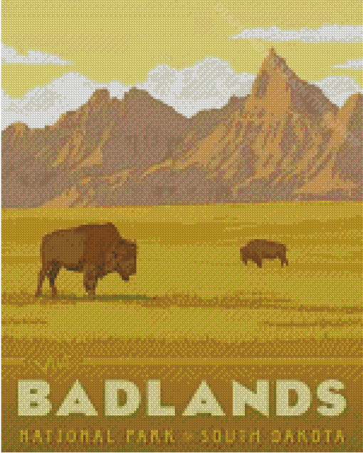 Badlands Diamond Painting