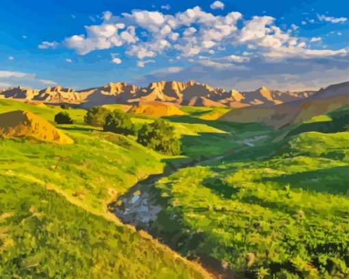 Badlands National Park USA Diamond Painting