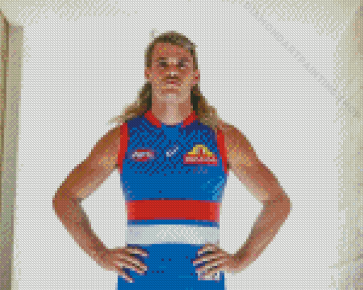 Bailey Smith AFL Player Diamond Painting