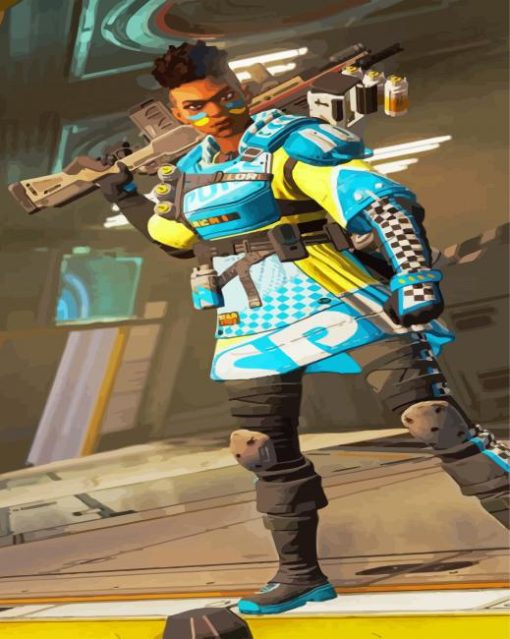 Bangalore Apex Legends Video Game Diamond Painting