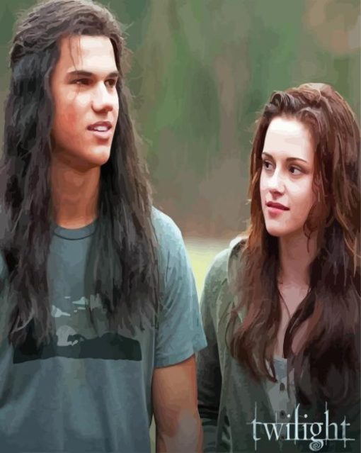 Bella And Jacob Diamond Painting