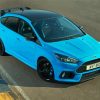 Blue Ford Focus RS Diamond Painting