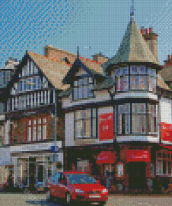 Bowness On Windermere Town Streets Diamond Painting