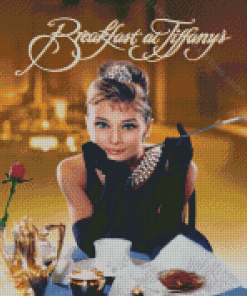 Breakfast At Tiffany Movie Poster Diamond Painting