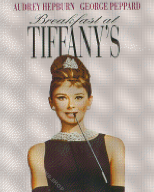 Breakfast At Tiffanys Poster Diamond Painting