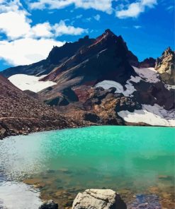 Broken Top Mountain Diamond Painting