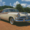 Brown And Beige 1956 Dodge Diamond Painting